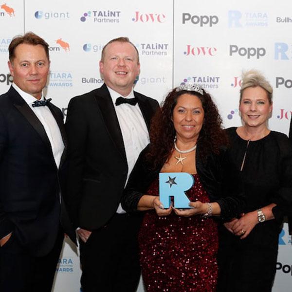 Reed Talent Solutions team celebrate award