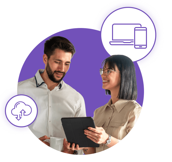 Call to action graphic