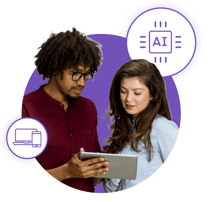 Call to action graphic